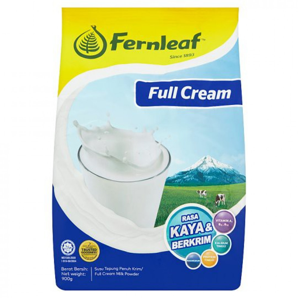 Fernleaf Full Cream Milk Powder (300g/550g/900g)