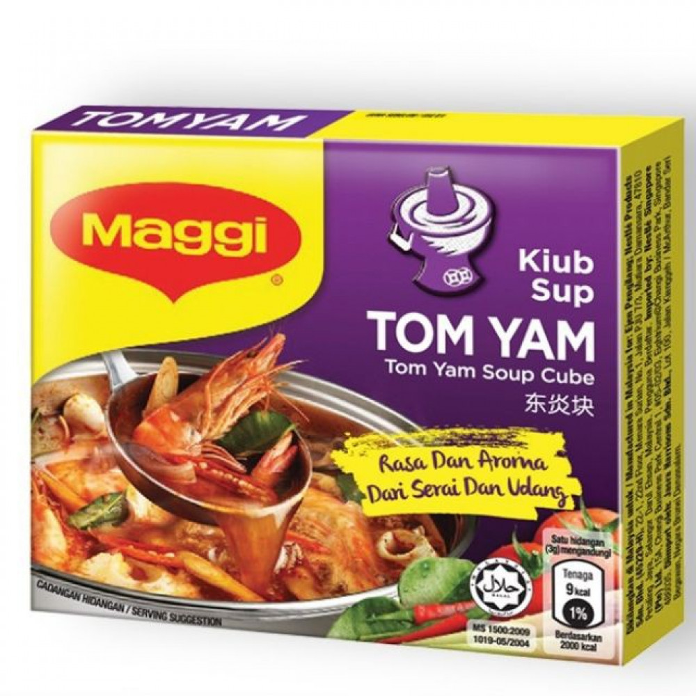 Maggi Tomyam Soup Cube 8x10g Maggi Tomyam Soup Cube 8x10g