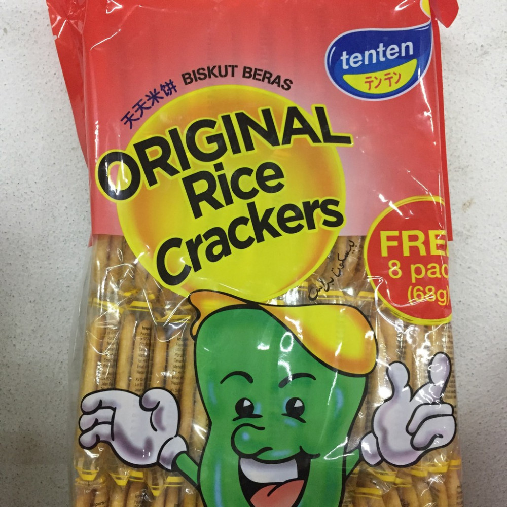 Tenten Original Rice Crackers 408g Tenten Original Rice Crackers 408g