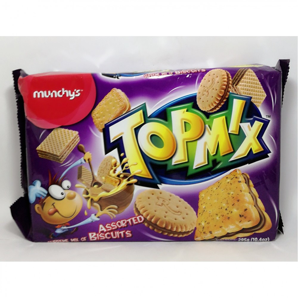 Munchy's Topmix Assorted Biscuits 295g Munchy's Topmix Assorted Biscuits 295g