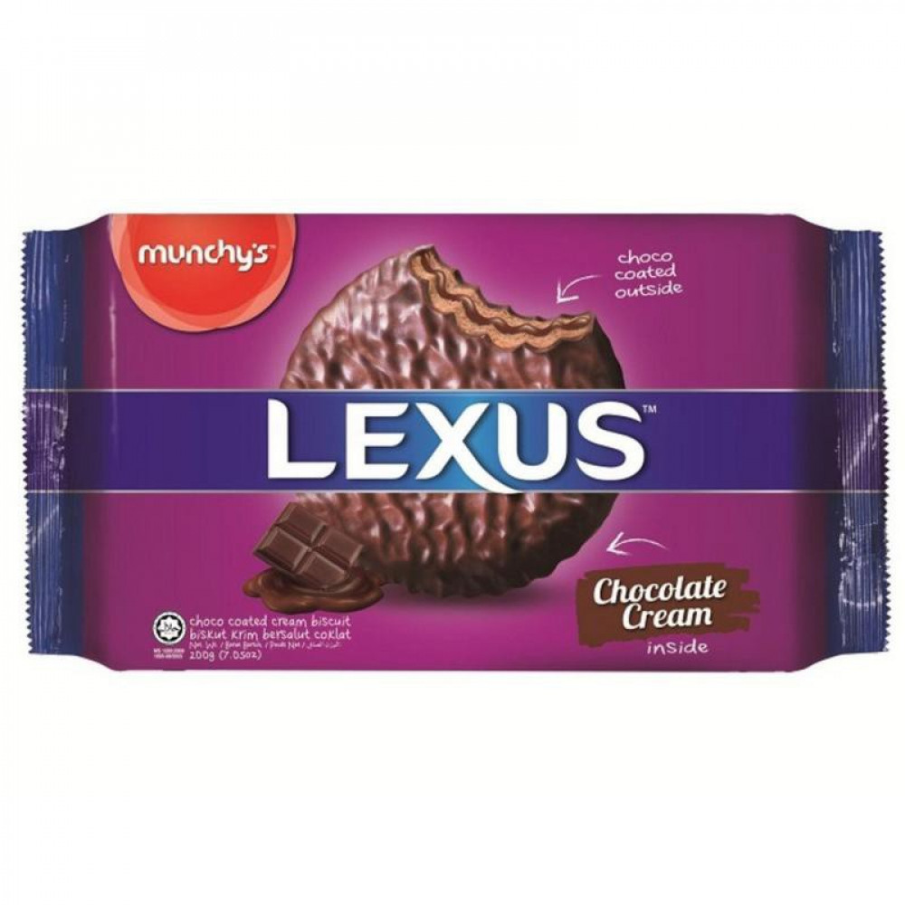 Munchy's Lexus Chocolate Cream 200g 