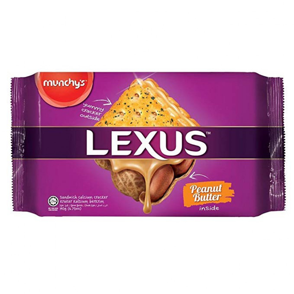 Munchy's Lexus Peanut Butter 190g Munchy's Lexus Peanut Butter 190g