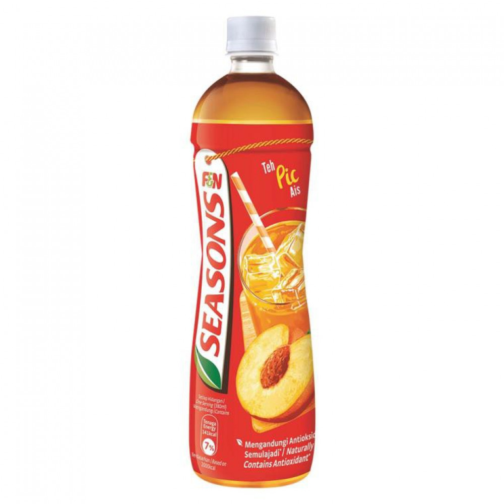F&N Seasons Ice Peach Tea 1L F&N Seasons Ice Peach Tea 1L