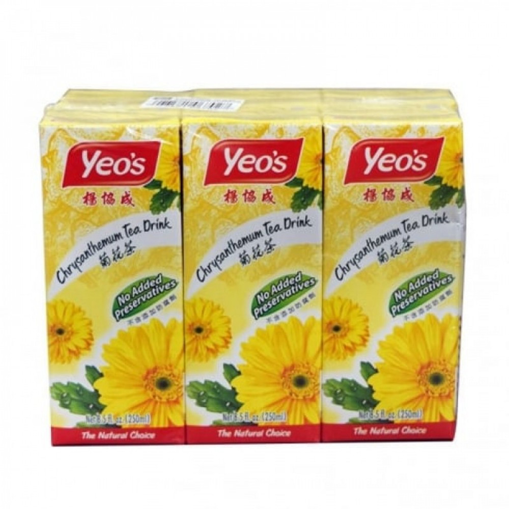 Yeo's Chrysanthemum Tea (6x250ml) Yeo's Chrysanthemum Tea (6x250ml)