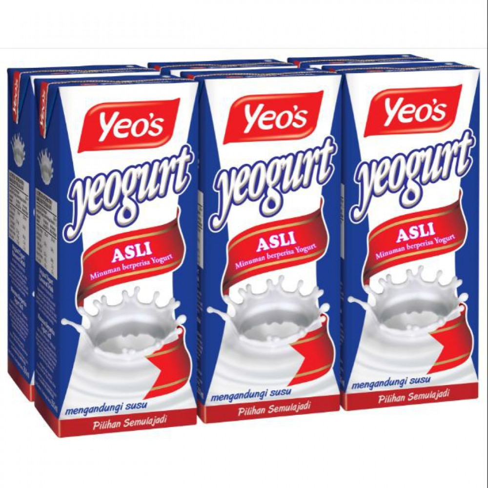 Yeo's Yeogurt Drinks (6x250ml) 