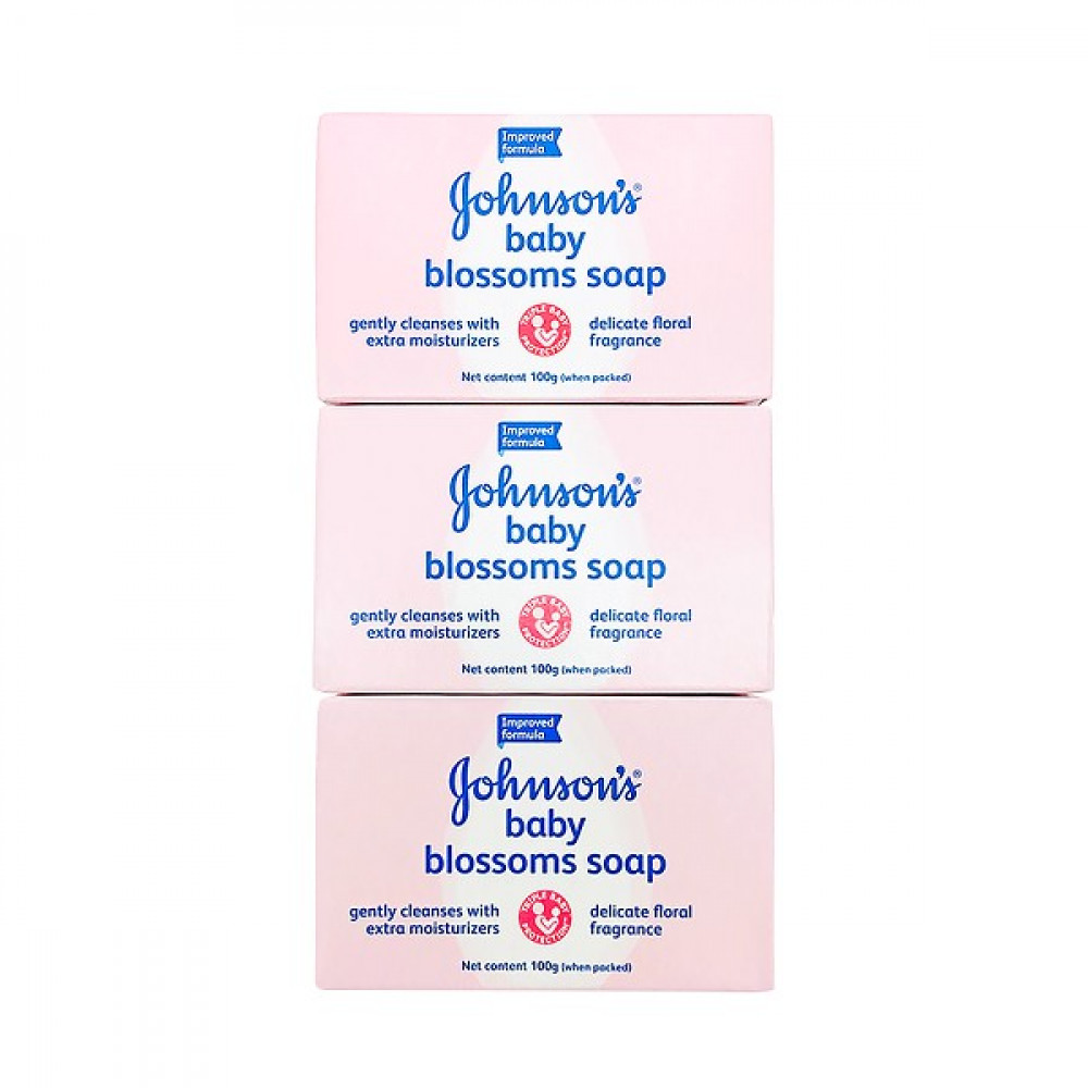 Johnson's ® Blossoms Baby Soap (100g x3) Johnson's ® Blossoms Baby Soap (100g x3)
