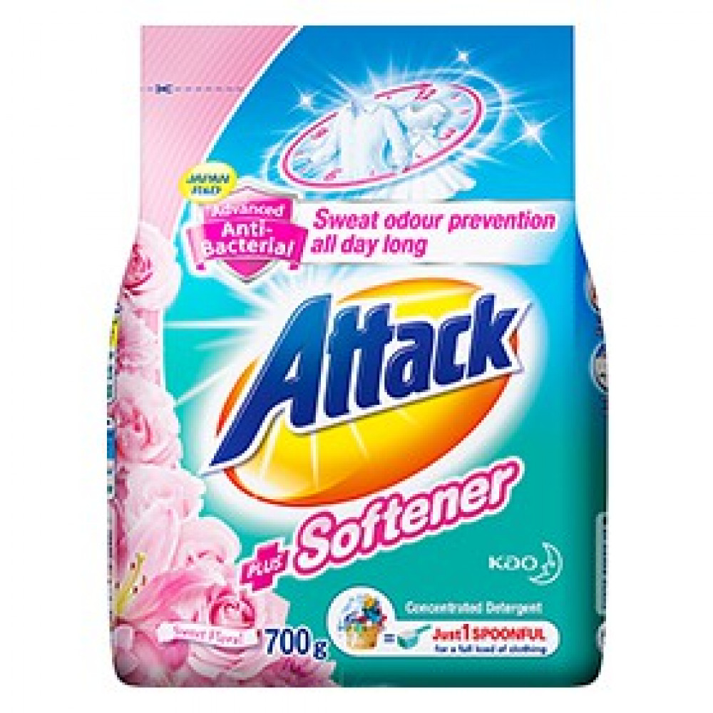Attack Powder Detergent Plus Softener 700g Attack Powder Detergent Plus Softener 700g