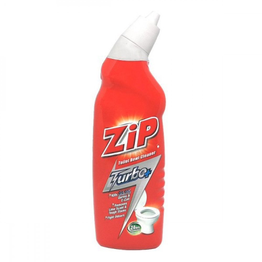 Zip Toilet Bowl Cleaner 500ml (Turbo/Lemon/Floral)