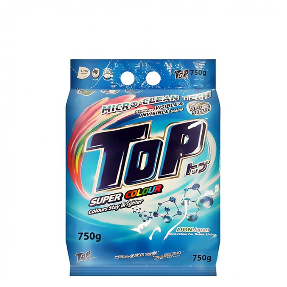 TOP Powder Laundry Detergent-Super Colour (750g)