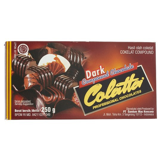 Colatta Dark Compound Chocolate 250g