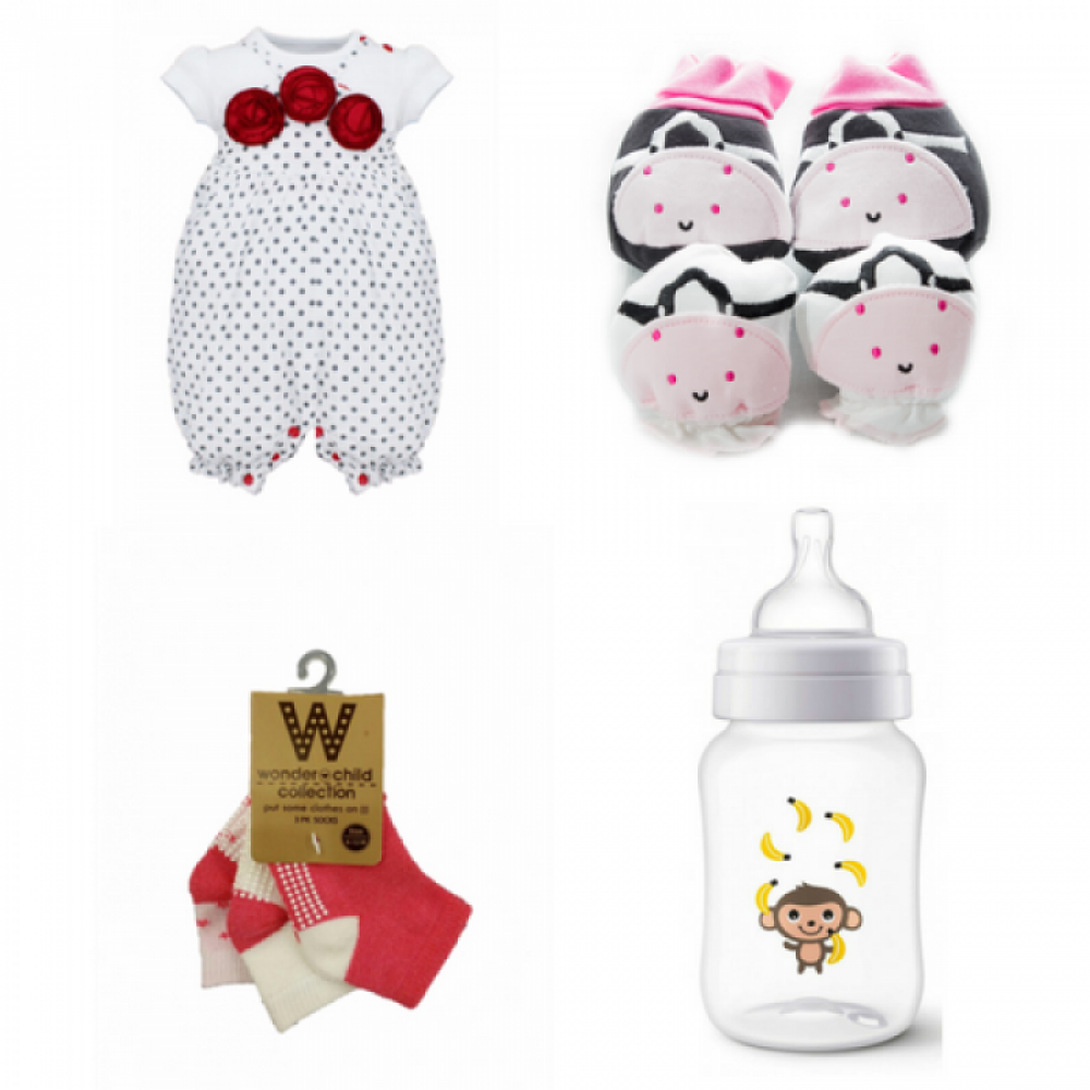 THE PERFECT BABY GIRLS NEWBORN GIFT SET THE PERFECT BABY GIRLS NEWBORN GIFT SET