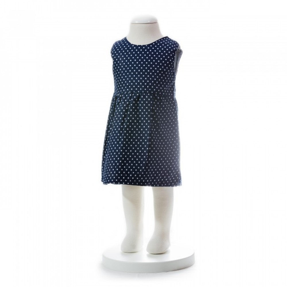 BABY GIRLS SUMMER STYLE RIBBON DOT DRESS BABY GIRLS SUMMER STYLE RIBBON DOT DRESS