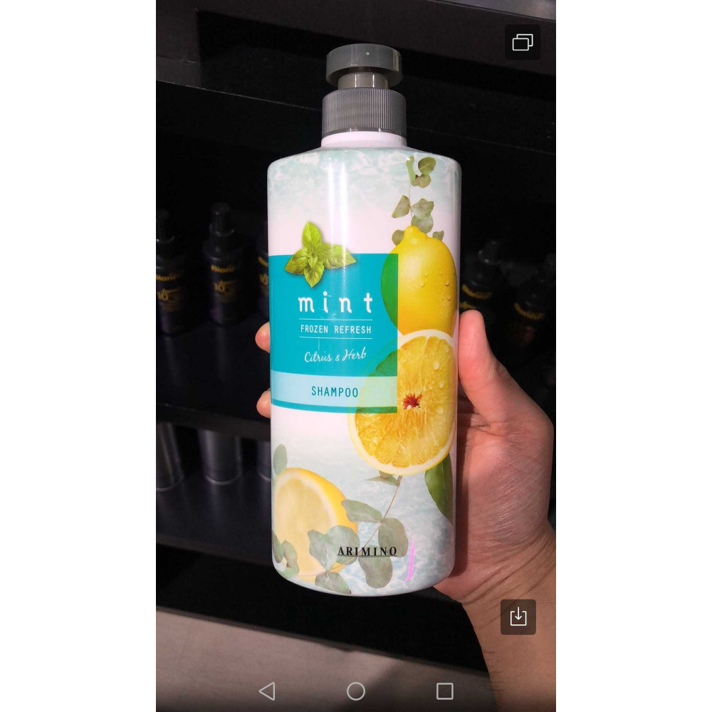 Arimino Mint Shampoo Arimino Mint Shampoo