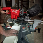 MILWAUKEE M18 9.0AH DUAL BEVEL SLIDING COMPOUND MITRE SAW KIT (M18FMS254-901B)