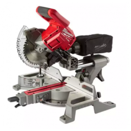 image of MILWAUKEE M18 FUEL DUAL BEVEL SLIDING COMPOUND MITRE SAW (BARE TOOL) M18FMS254-0