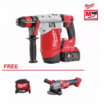 MILWAUKEE M18 FUEL CORDLESS 3IN1 ROTARY HAMMER DRILL (M18 CHPX-502C)