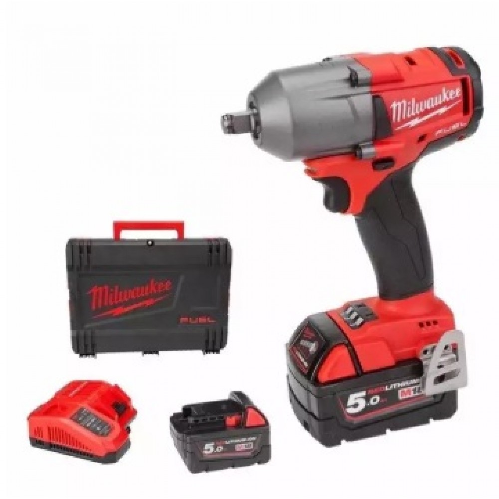 MILWAUKEE M18 FUEL MID-TORQUE 1/2" IMPACT WRENCH (M18FMTIW12-502X)