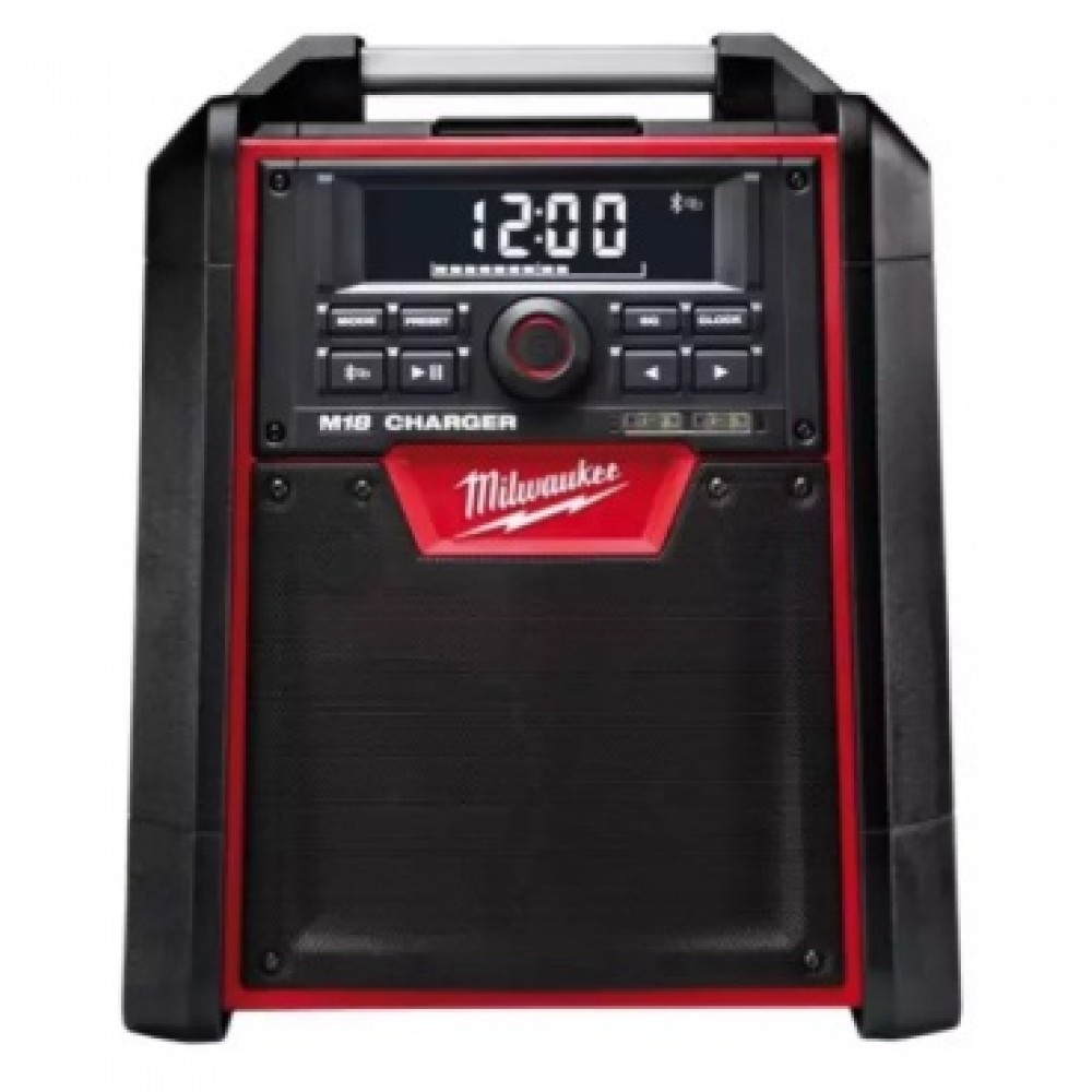 MILWAUKEE 12W RADIO WITH MP3 PLAYER CONNECTION - (BARE TOOL) MILWAUKEE 12W RADIO WITH MP3 PLAYER CONNECTION - (BARE TOOL)