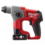 MILWAUKEE M12 FUEL 16MM SDS PLUS ROTARY HAMMER COMBO KIT FOC M12 CPD-0