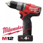 Milwaukee M12CPD402C Battery Compact Percussion Drill Driver