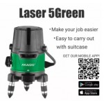 AKAIDO PROFESSIONAL LASER LEVELING 5 LINE (GREEN)