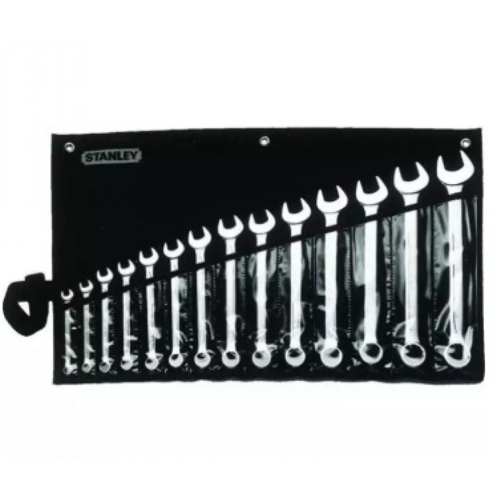 STANLEY 14PCS 824MM SLIMLINE COMBINATION WRENCH SET (87036)