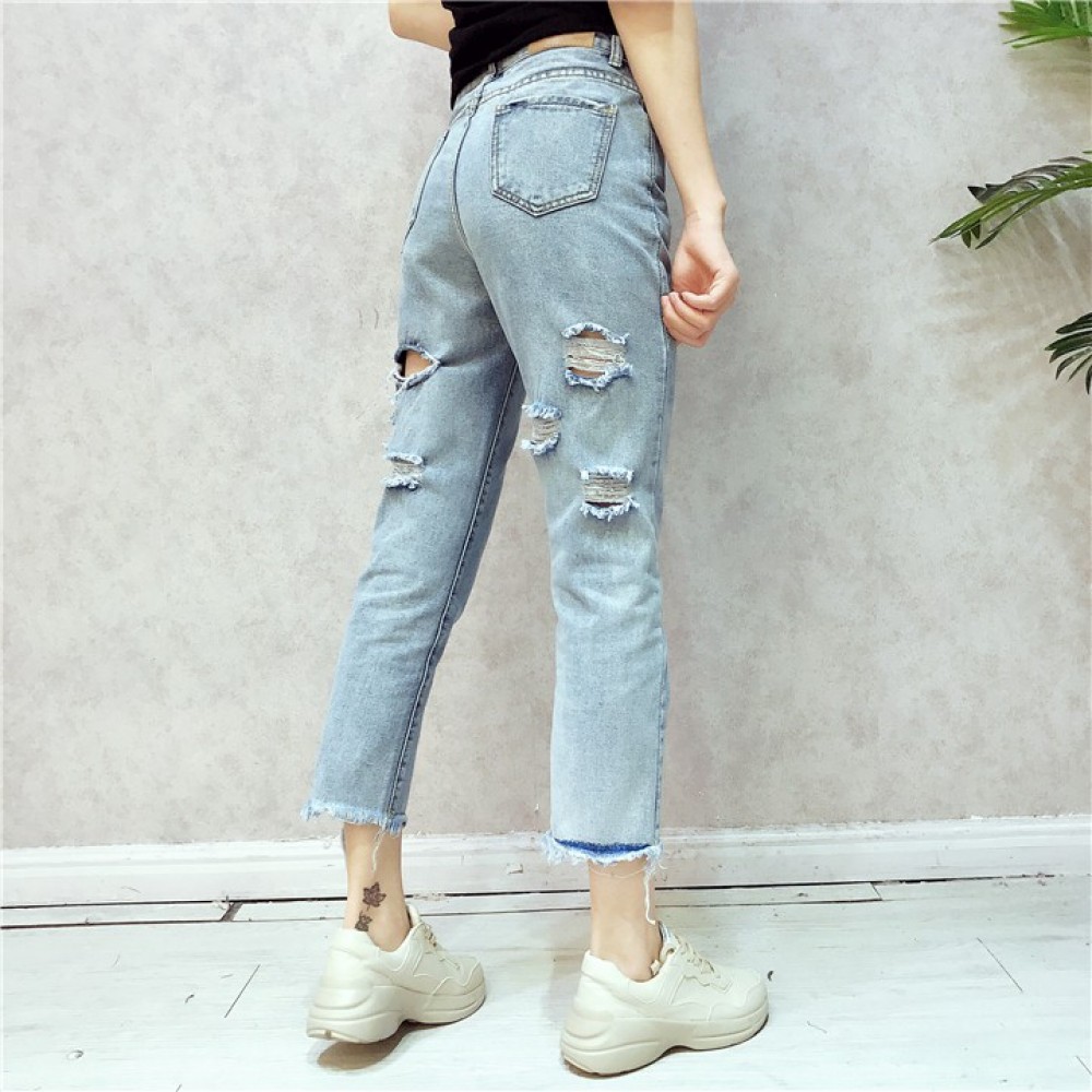 *HOT* Summer Jeans Behind hole pocket design *HOT* Summer Jeans Behind hole pocket design