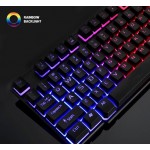 Gaming Keyboard Rainbow RGB Colour LED V8 E-Sports