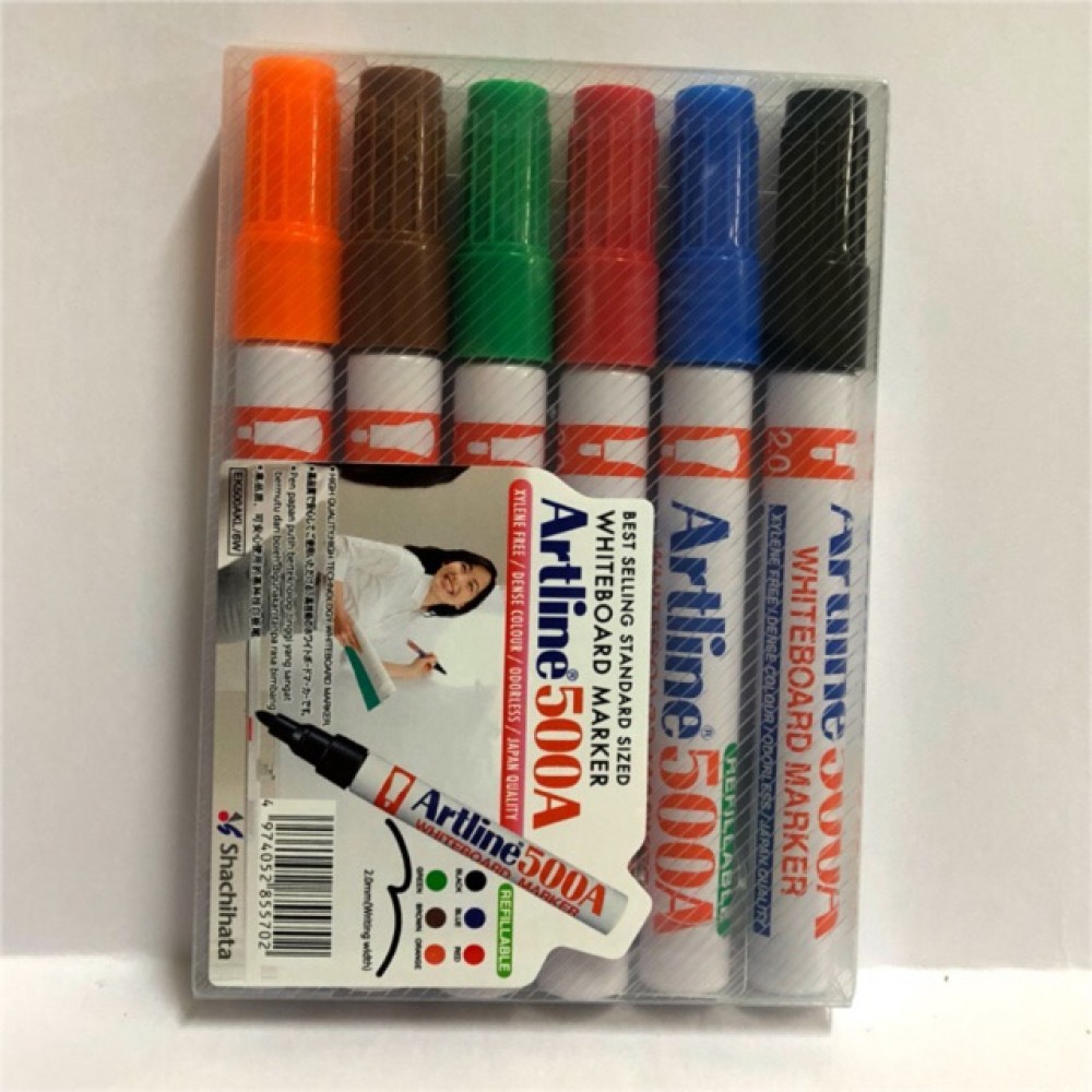Artline 500 6 Colour/Set Artline 500 6 Colour/Set