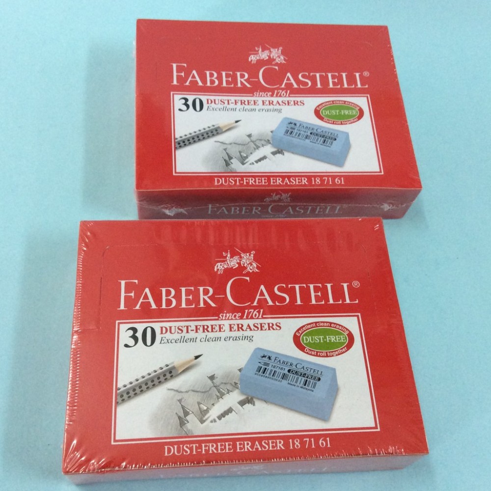 Faber Castell 187161 Dust Free Erasers (30pcs/Box) Faber Castell 187161 Dust Free Erasers (30pcs/Box)
