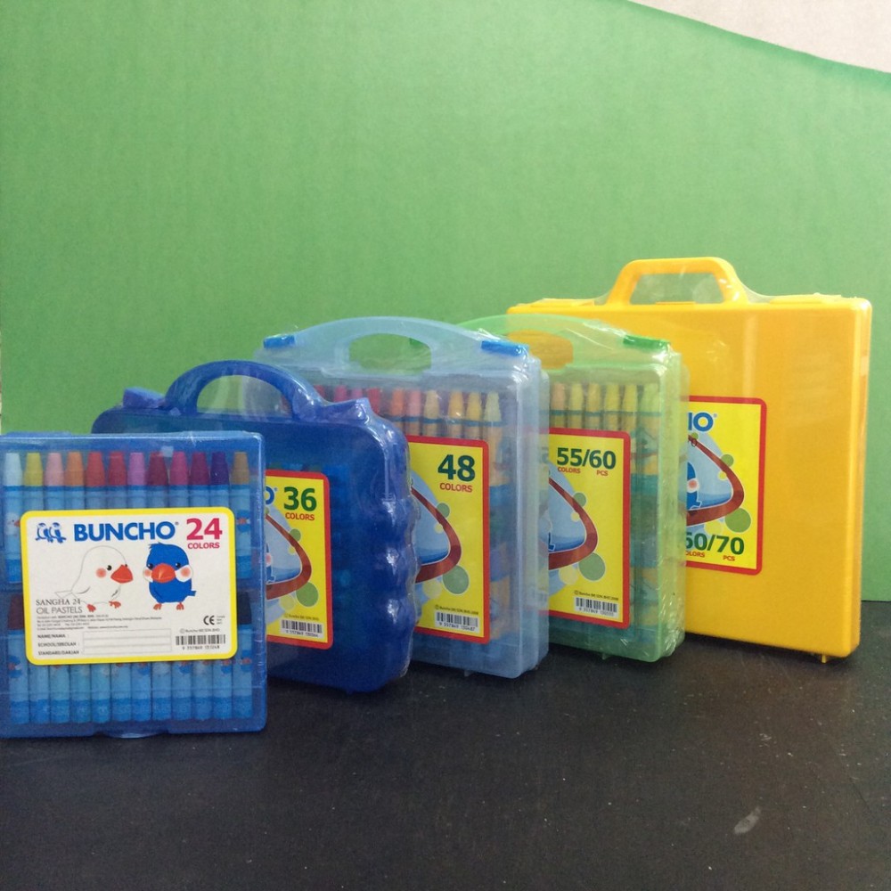 Buncho Gabang Series Crayon 24C / 36C / 48C / (55/60C) / (60/70C) Buncho Gabang Series Crayon 24C / 36C / 48C / (55/60C) / (60/70C)