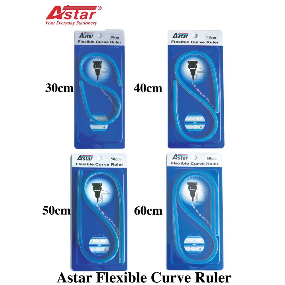 Flexible Curve Ruler 30cm / 40cm / 50cm / 60cm Flexible Curve Ruler 30cm / 40cm / 50cm / 60cm