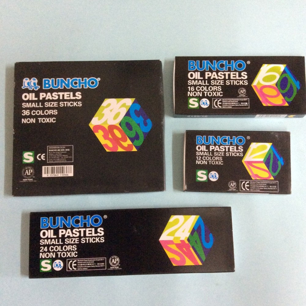 Buncho Oil Pastels 12C 16C 24C 36C 48C Buncho Oil Pastels 12C 16C 24C 36C 48C