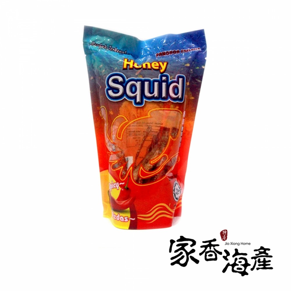 Honey Squid 香辣鱿味鱼丝 Honey Squid 香辣鱿味鱼丝
