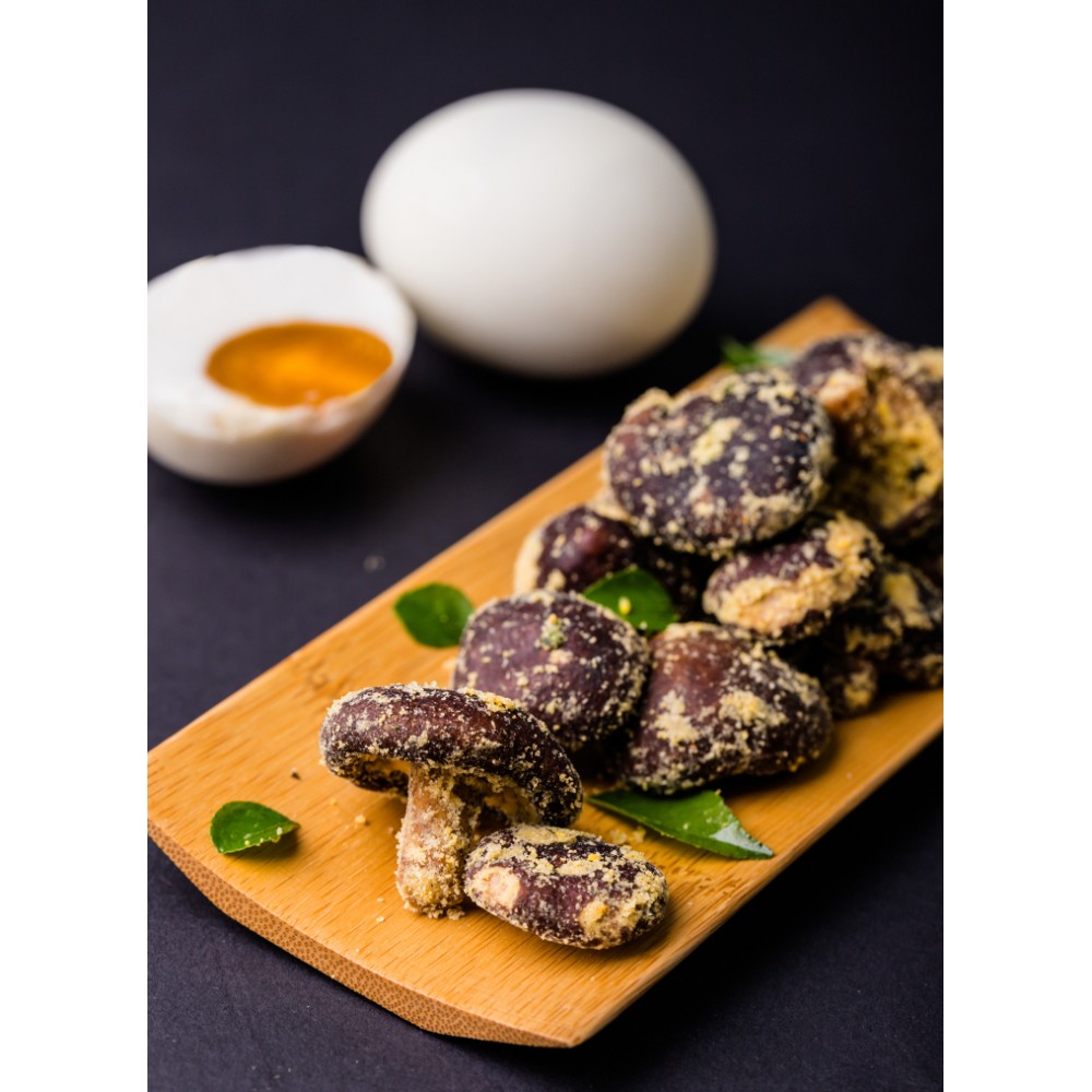 60g Salted Egg Shiitake Mushroom Crisps 黄金咸蛋香菇脆片 60g Salted Egg Shiitake Mushroom Crisps 黄金咸蛋香菇脆片