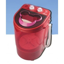 image of 【Red Colour】 Electric Small Mini Portable Mickey Mouse Mini washing machine