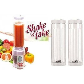 image of 【Shake n Take 2】Fruit Juice Blender with 2 Bottles