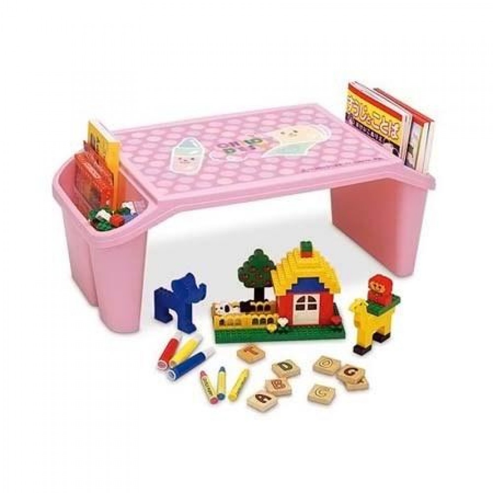 Child Kid Desk Table Children Furniture Drawing Studying Tables (Pink) Child Kid Desk Table Children Furniture Drawing Studying Tables (Pink)