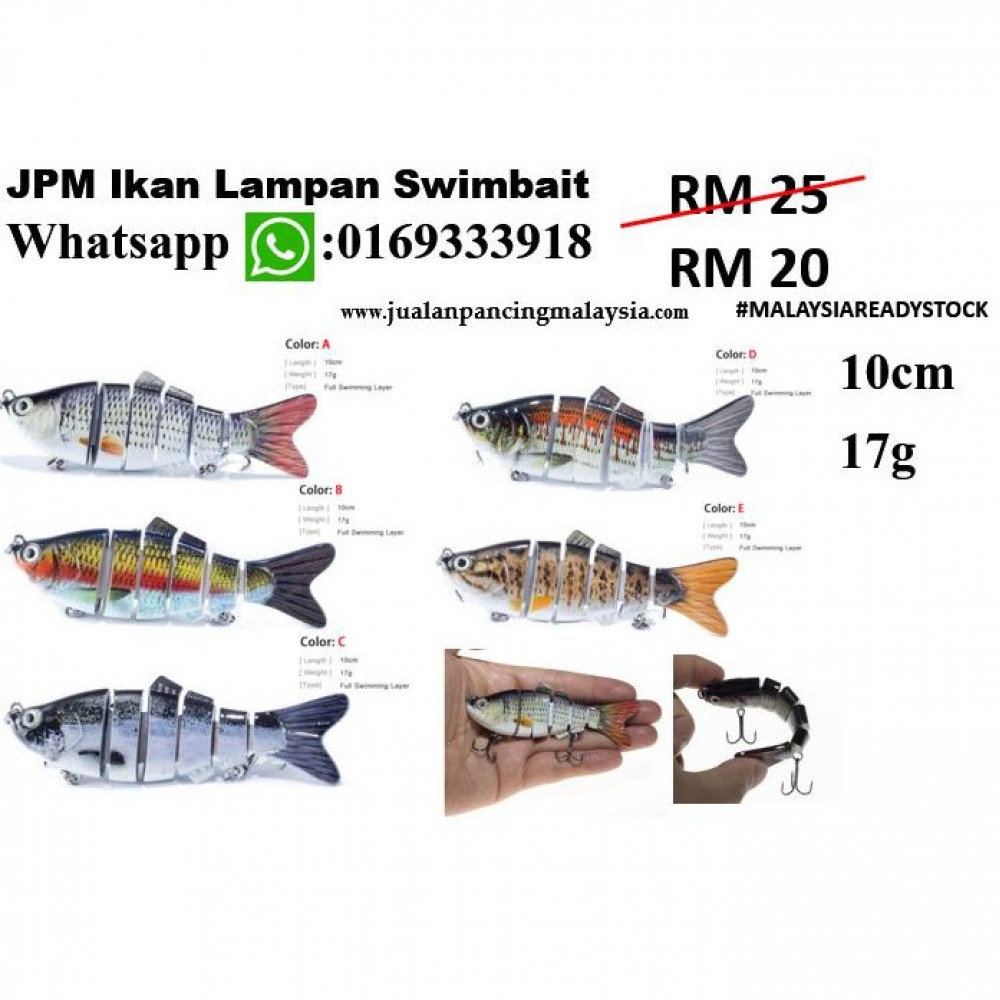 JPM Ikan Lampan Swimbait