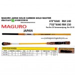 MAGURO JAPAN SOLID CARBON GOLD MASTER ROD