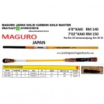 MAGURO JAPAN SOLID CARBON GOLD MASTER ROD