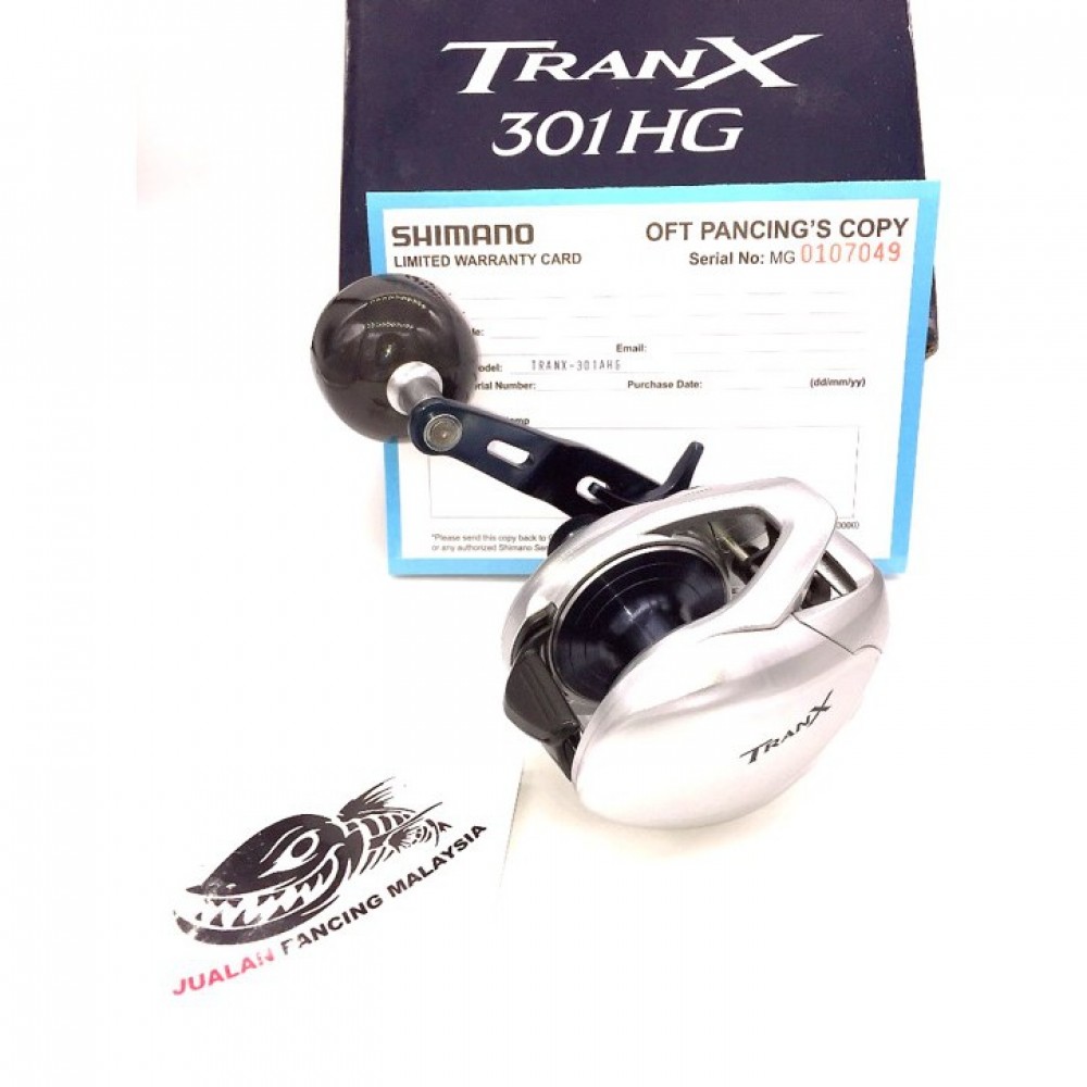 SHIMANO TRANX 301 HG & 401 HG, LEFT SHIMANO TRANX 301 HG & 401 HG, LEFT