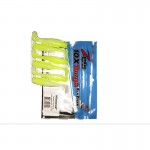 Zman Soft Lure MinnowZ 3 Inch, GLOW CHARTREUSE