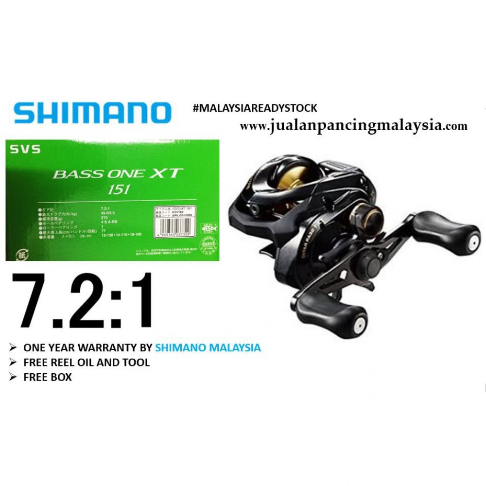 SHIMANO BASS ONE XT REEL, Left SHIMANO BASS ONE XT REEL, Left