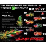 TEAM SEAHAWK PARROT JUMP FROG