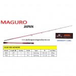 MAGURO JAPAN SOLID CARBON RED MASTER ROD