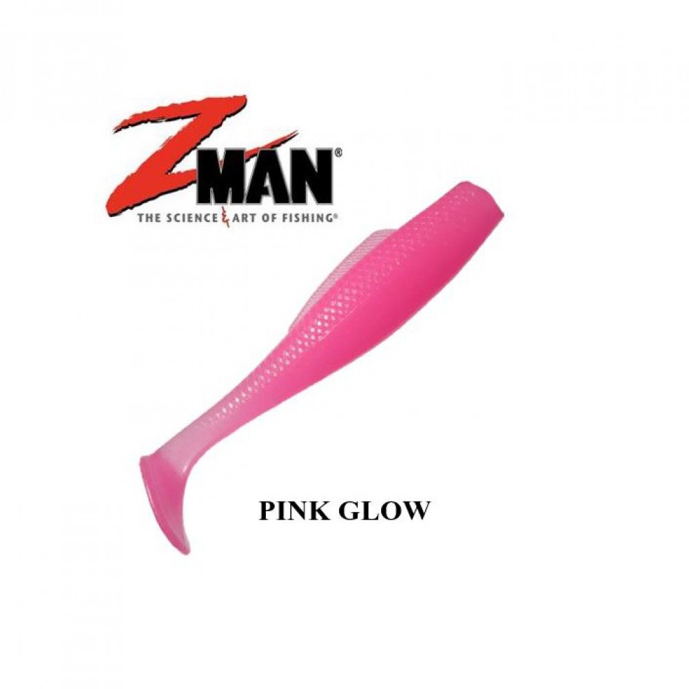 Zman Soft Lure MinnowZ 3 Inch, PINK GLOW