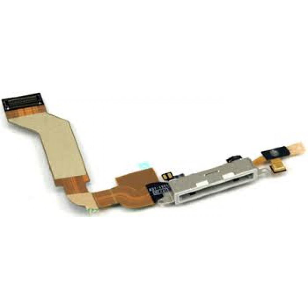 IPHONE 4 FULL SET FLEX PLUG IN CONNECTOR CHARGER CHARGING PORT IPHONE 4 FULL SET FLEX PLUG IN CONNECTOR CHARGER CHARGING PORT