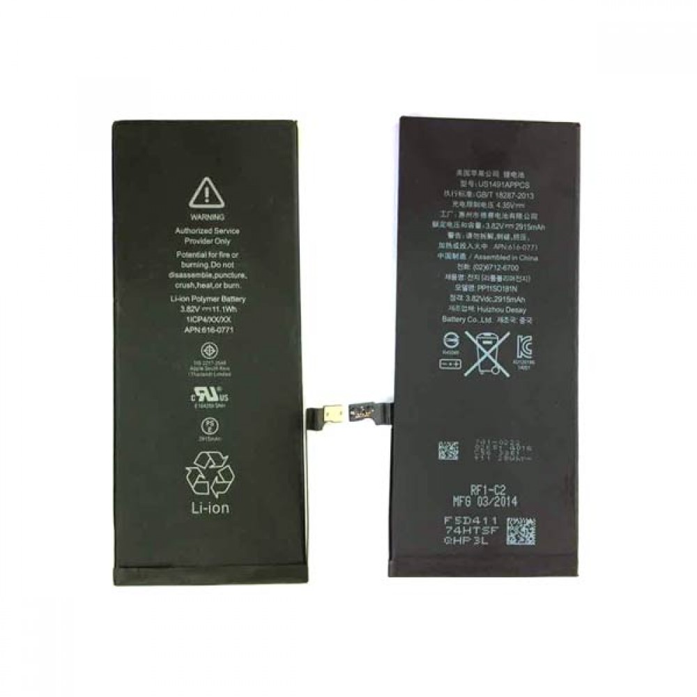 Original Imported 2915mAh Liion Battery for IPHONE 6 PLUS