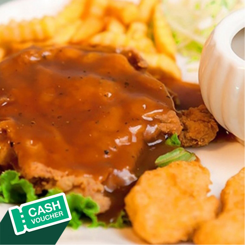 RM 50 cash voucher for a la carte menu RM 50 cash voucher for a la carte menu